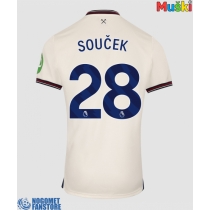 West Ham United Tomas Soucek #28 Gostujuci Dres 2025-26 Kratak Rukav